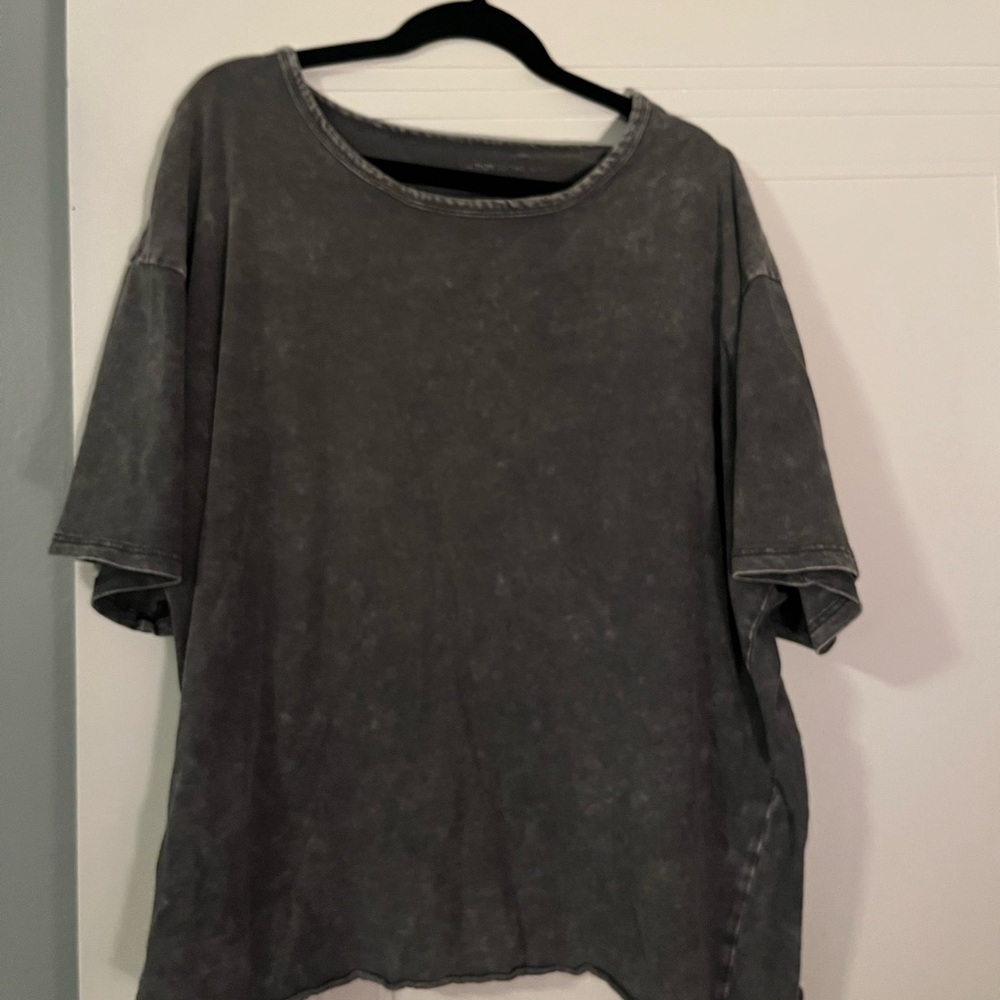 Gray Oversized T-Shirt